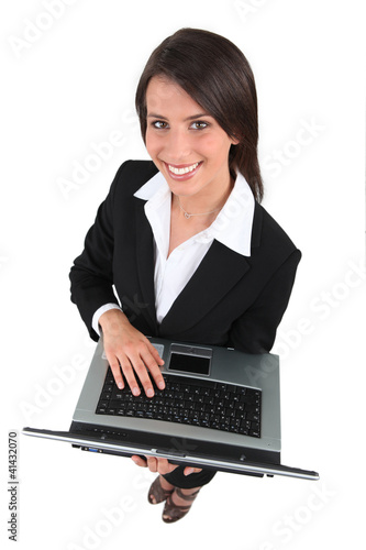 Photo: young businesswoman young businesswoman