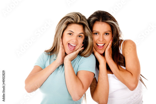Foto: Surprised women Surprised women