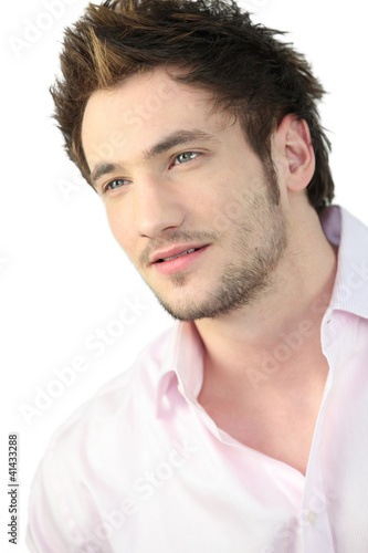 Photo: Portrait of a young man Portrait of a young man