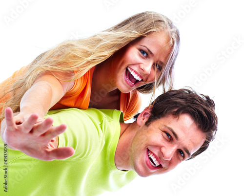 Photo: Happy couple. Happy couple.