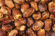Dried dates close-up