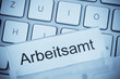 Aktenmappe zum Thema: Arbeitsamt