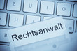 Aktenmappe zum Thema: Rechtsanwalt