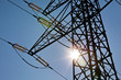 Strom Hochspannungsmast Strom Hochspannungsmast