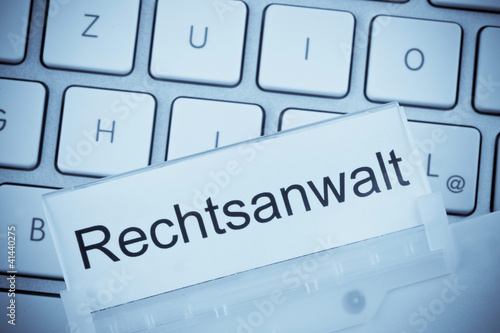Foto: Aktenmappe zum Thema: Rechtsanwalt Aktenmappe zum Thema: Rechtsanwalt