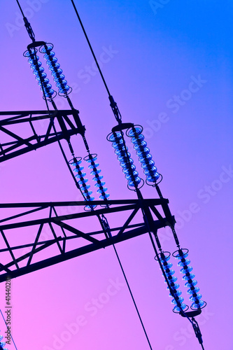 Foto: Strom Hochspannungsmast Strom Hochspannungsmast