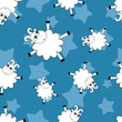 flying sheep in a sleepless night