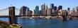 Brooklyn Bridge and lower Manhattan, New York