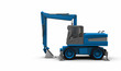 Der Blaue Schaufelbagger 01 Der Blaue Schaufelbagger 01