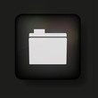 Vector folder icon on black. Eps10 Vector folder icon on black. Eps10