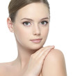 Healthy clean skin of woman