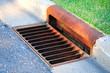 sewer by footpath