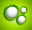 Bright background with circles Bright background with circles