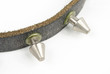 Foto: altes Nietenhalsband Detail altes Nietenhalsband Detail