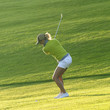 Golfspielerin