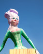 Fallas fest figures on Valencia province Fallas fest figures on Valencia province