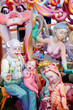 Fallas fest figures on Valencia province