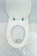Toilette in einem Haushalt