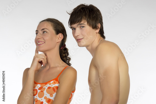 Photo: A young couple A young couple