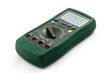 Used digital multimeter isolated on a white background