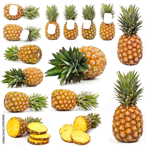 Photo: pineapple from all sides pineapple from all sides