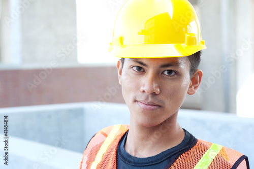 asian construction worker