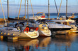 Docked Yachts