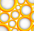 Background with orange circles Background with orange circles