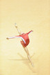rhythmic gymnast jump