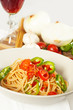 spicy italian pasta tomato and chili peppers sauce spicy italian pasta tomato and chili peppers sauce