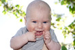 Lachendes Baby