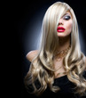Detalii fotografie Blond Fashion Girl