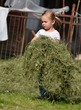 baby in garden