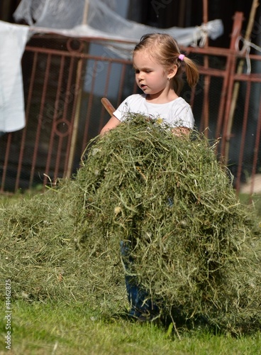 Photo: baby in garden baby in garden