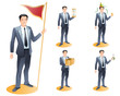business signs set