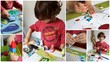Montage d'activités manuelles pour enfant