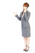 Beautiful business operator. Portrait of asian woman.