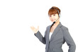 Beautiful business operator. Portrait of asian woman.