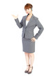 Beautiful business operator. Portrait of asian woman.