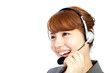 Beautiful business operator. Portrait of asian woman.