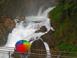 erholung am wasserfall