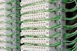 Anschlussmodule mit Schaltdrähten in einem Telefonverteiler