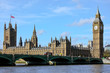 London 2012 Westminster with Big Ben and Themse River