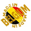 vector label Made in Belgium vector label Made in Belgium