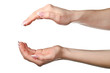 Hands open