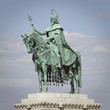 statua di santo stefano a budapest