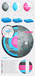 Elements of Infographics with buttons and menus Elements of Infographics with buttons and menus