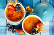 Creme brulee (cream brulee, burnt cream)