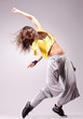 beautiful woman dancer posing