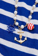 Necklace with anchor